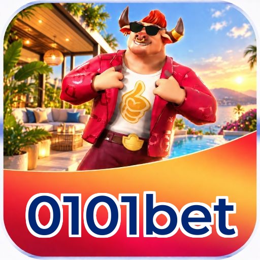 Interface da plataforma 0101bet mostrando slots populares e bônus de boas-vindas